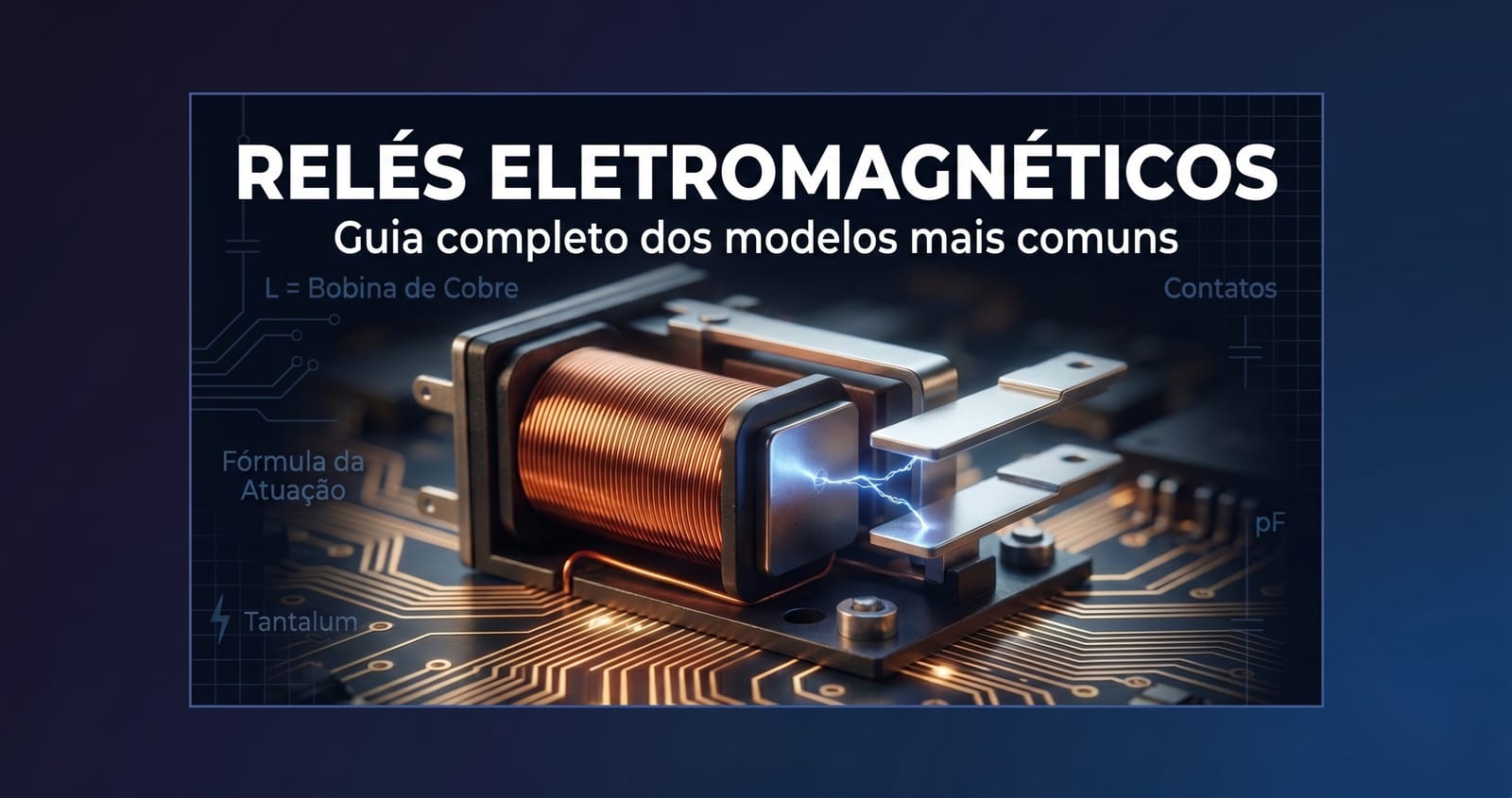 Relé Eletrônico: Guia Completo — SPDT, DPDT, 4RT e Modelos de 5V a 220V para Arduino e Automação