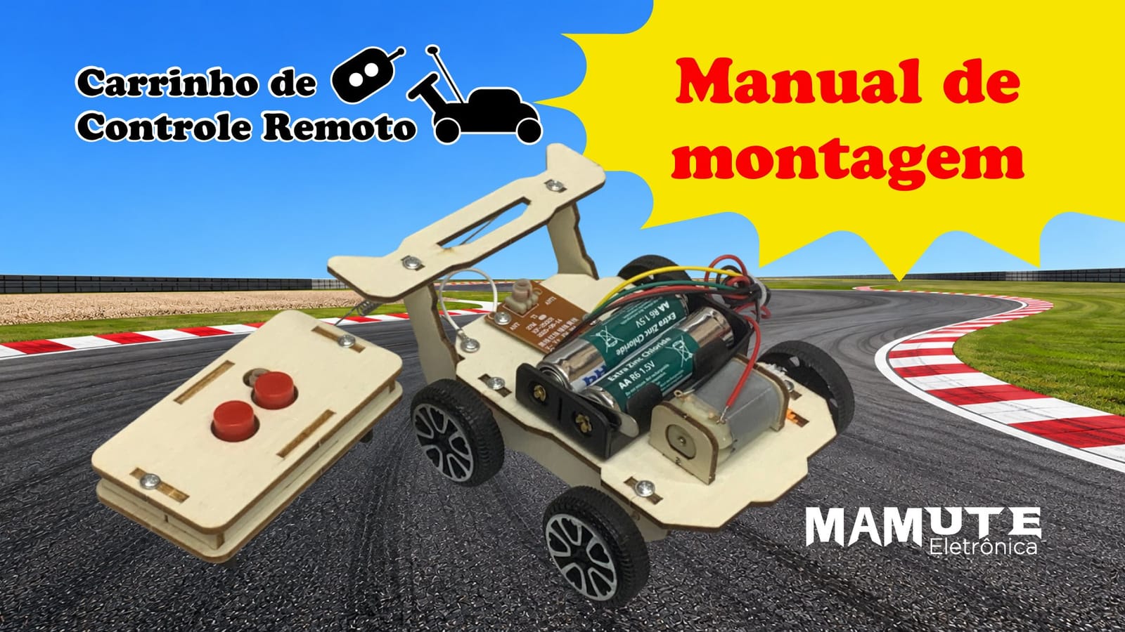 Como Montar o seu Carrinho de Controle Remoto (Kit DIY) — Passo a Passo