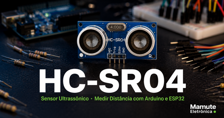HC-SR04: Sensor Ultrassônico com Arduino e ESP32 — Guia Completo com Problemas e Soluções